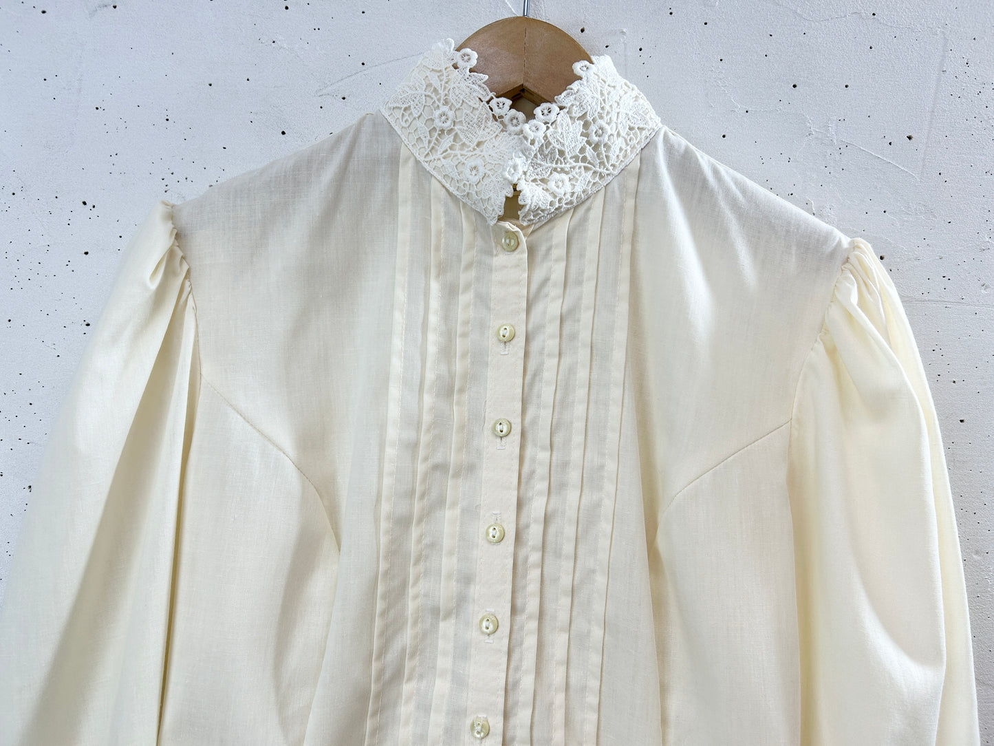 Vintage White Blouse 〜GUNNIES〜 [H33387]