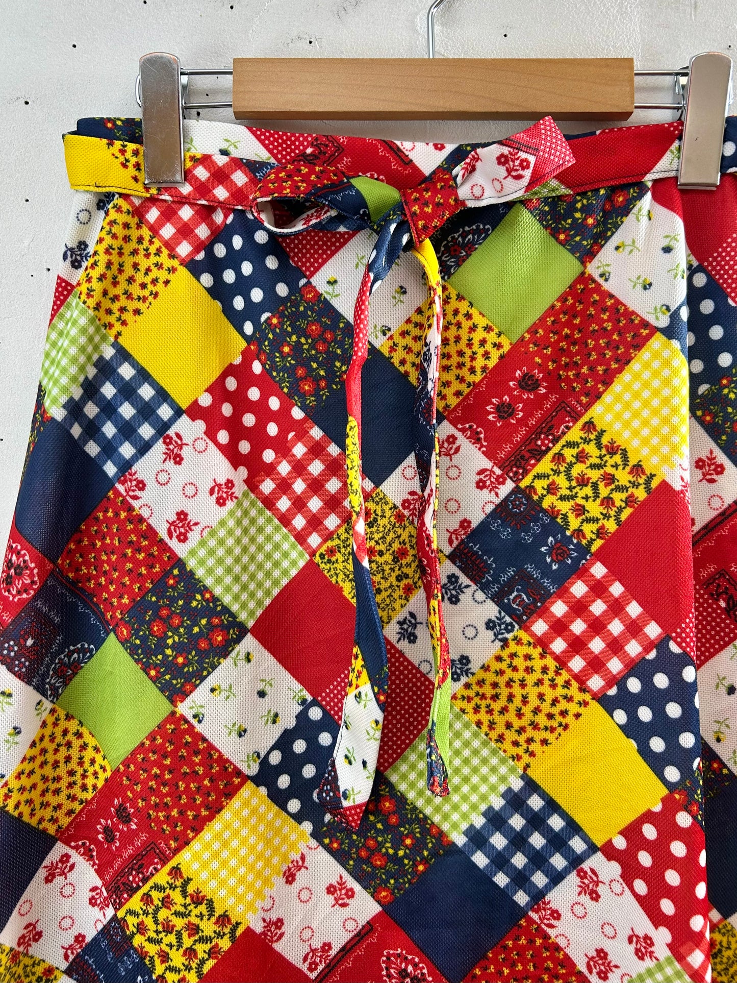 ’70s Vintage Wrap Skirt [G30590]