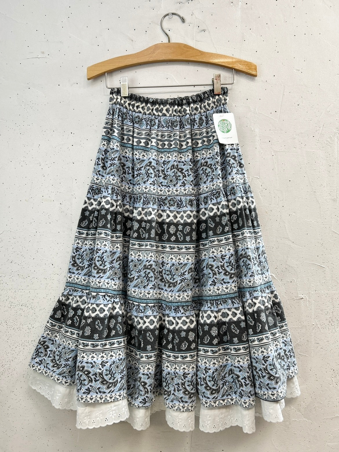 Vintage Tiered Skirt [E32290]