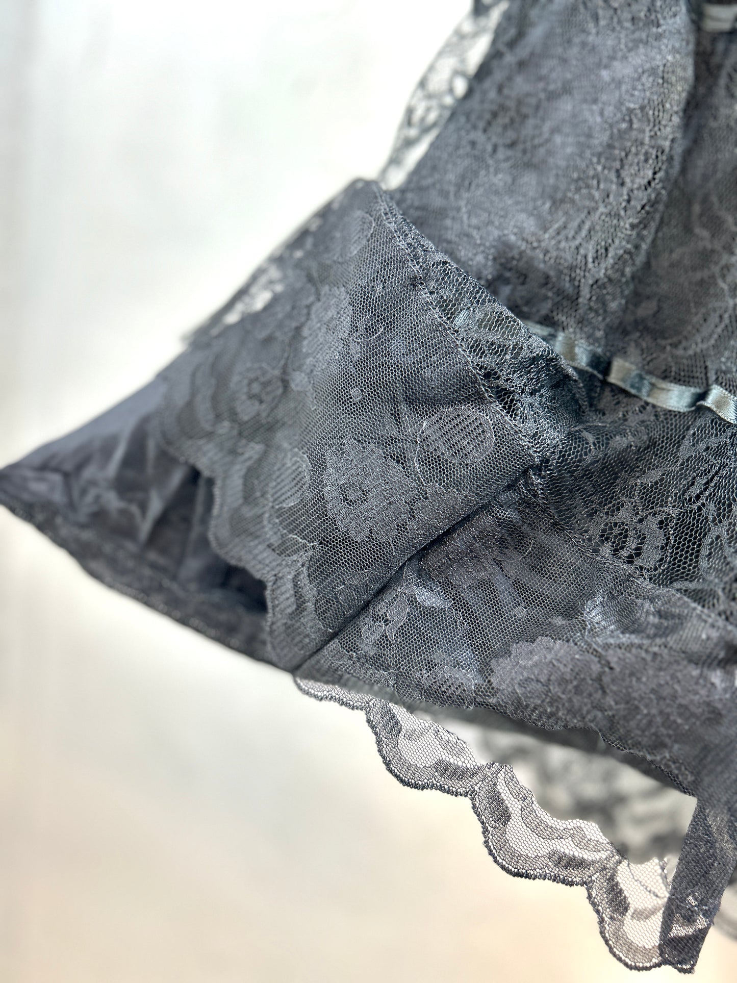 Vintage Lace Skirt MADE IN FRANCS [H30760]