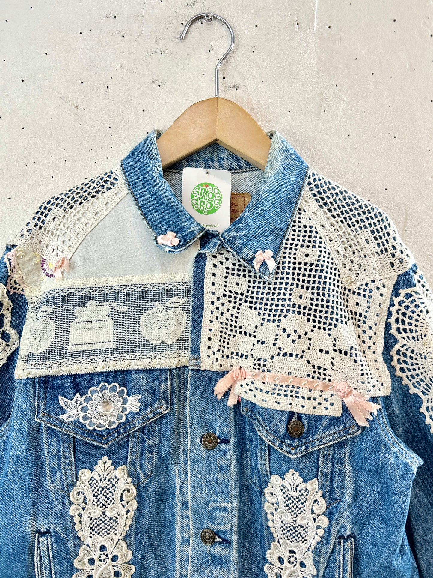Vintage Custom Denim Jacket 〜Levi’s〜 MADE IN USA  [I30356]