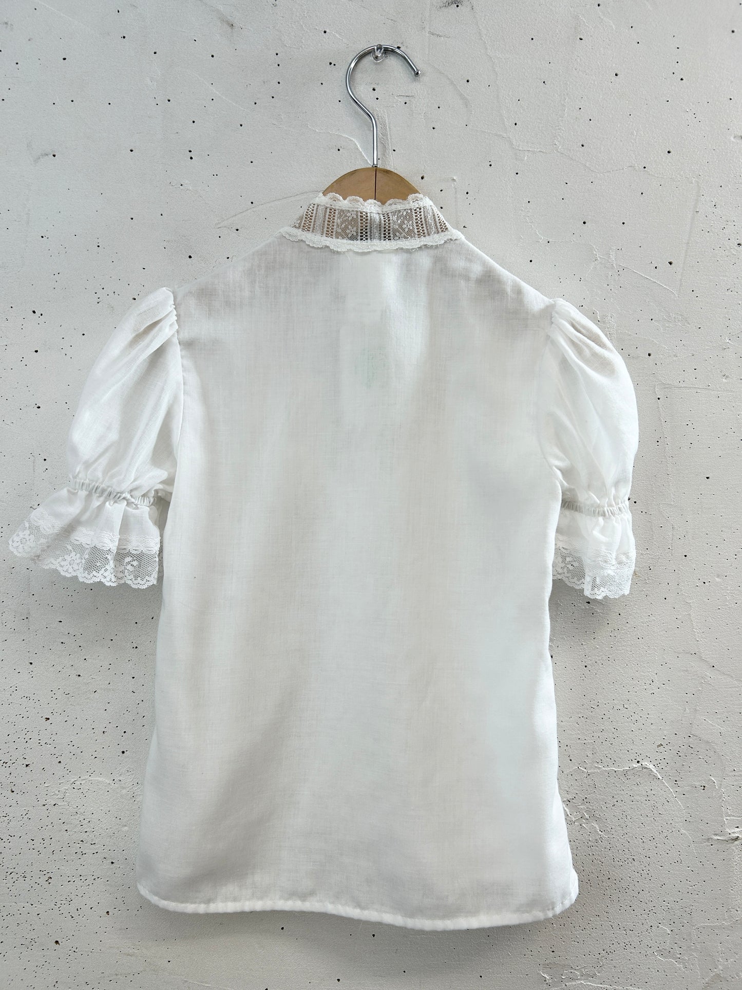 Vintage White Blouse 〜GUNNE SAX Kids〜 [G33266]