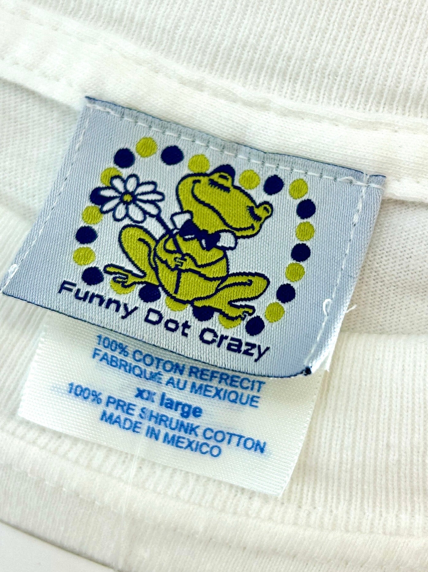 Vintage T Shirt 〜Funny dot CRAZY〜 [G33025]