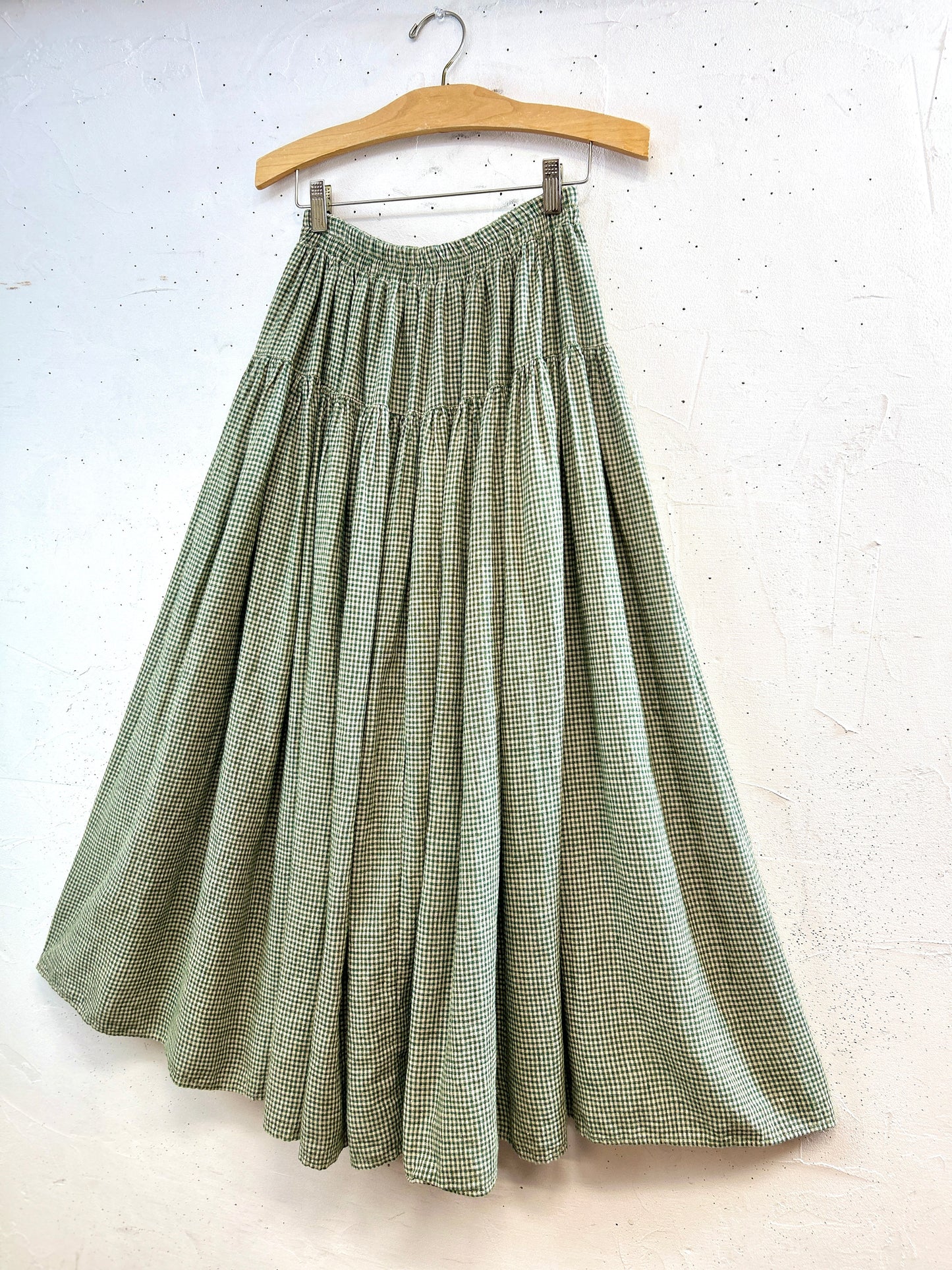 Vintage Tiered Skirt  MADE IN USA [C31852]