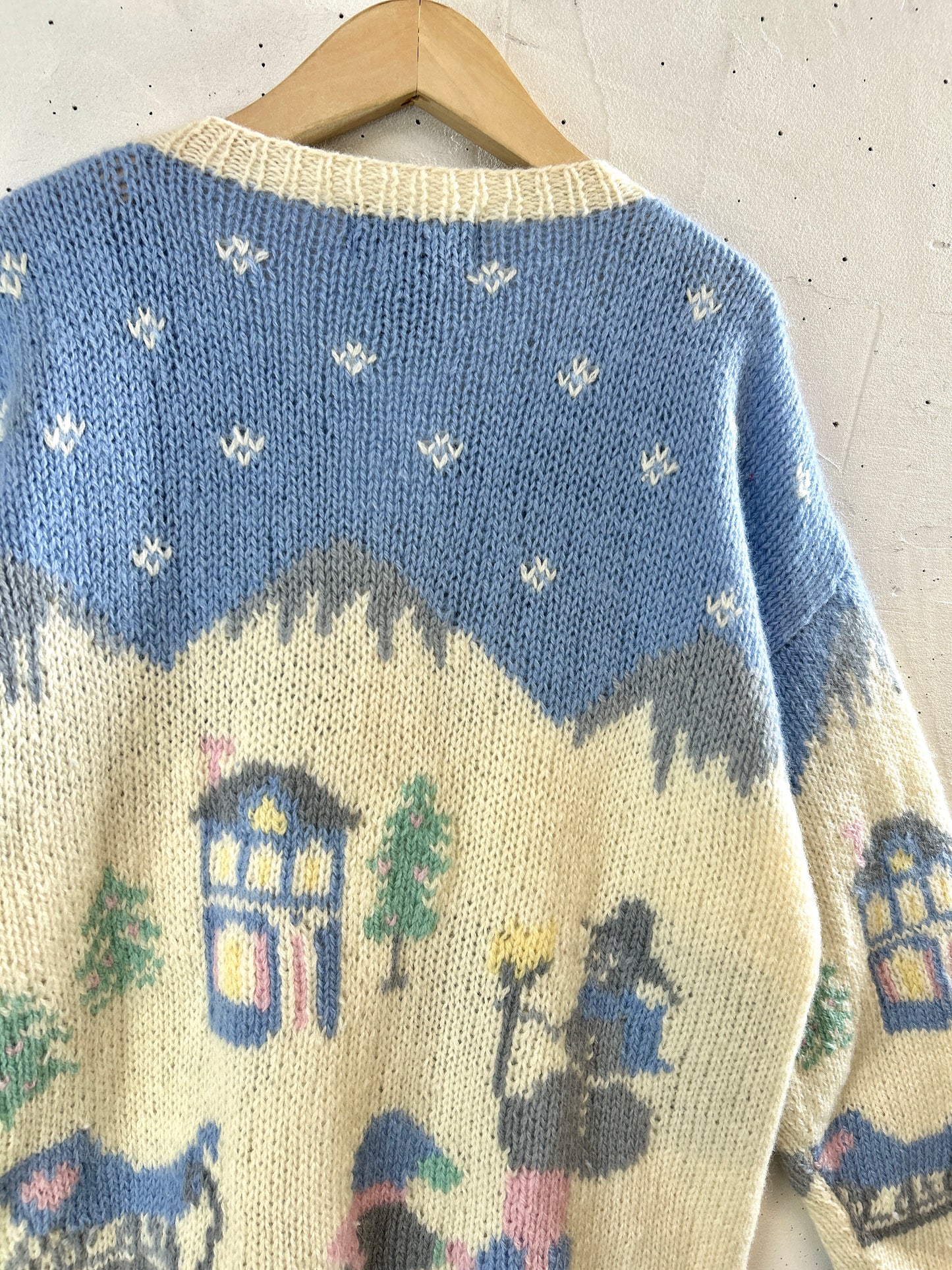 Vintage Hand Knit Cardigan [J30644]