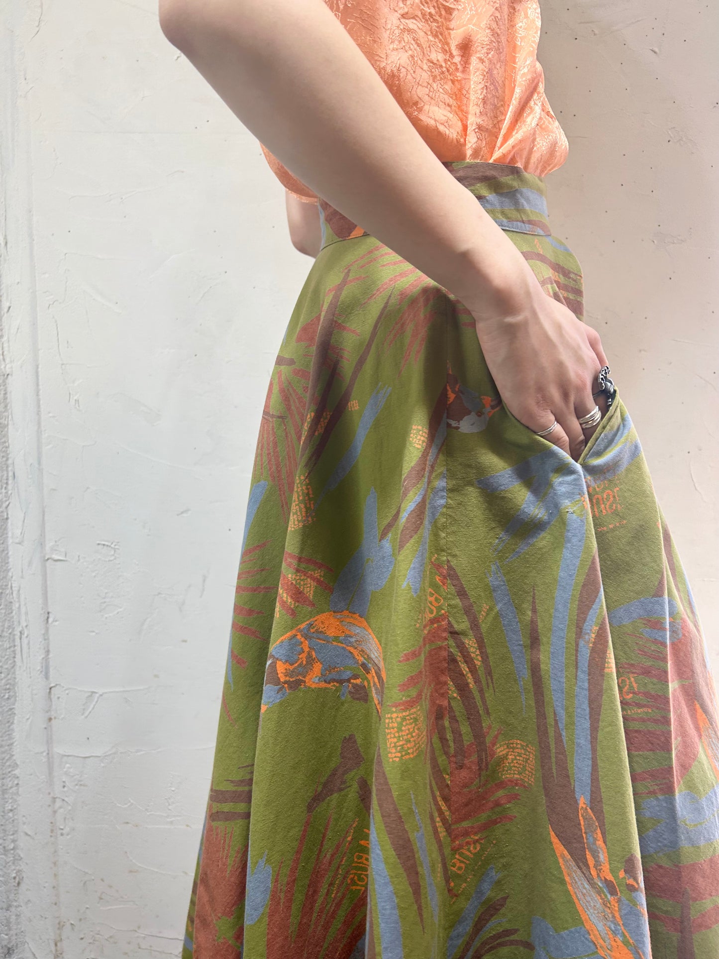 Vintage Cotton Skirt [G24643]