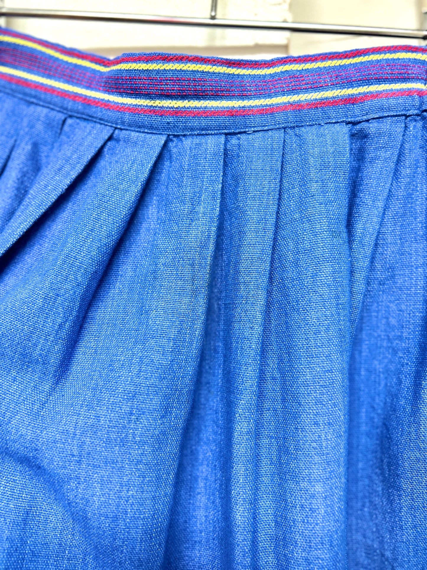 Vintage Guatemala Embroidery Skirt [H30814]