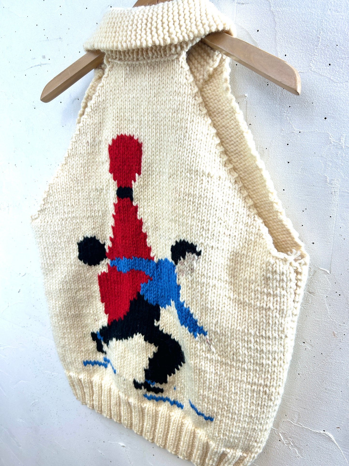Vintage Cowichan Knit Vest［J30518]