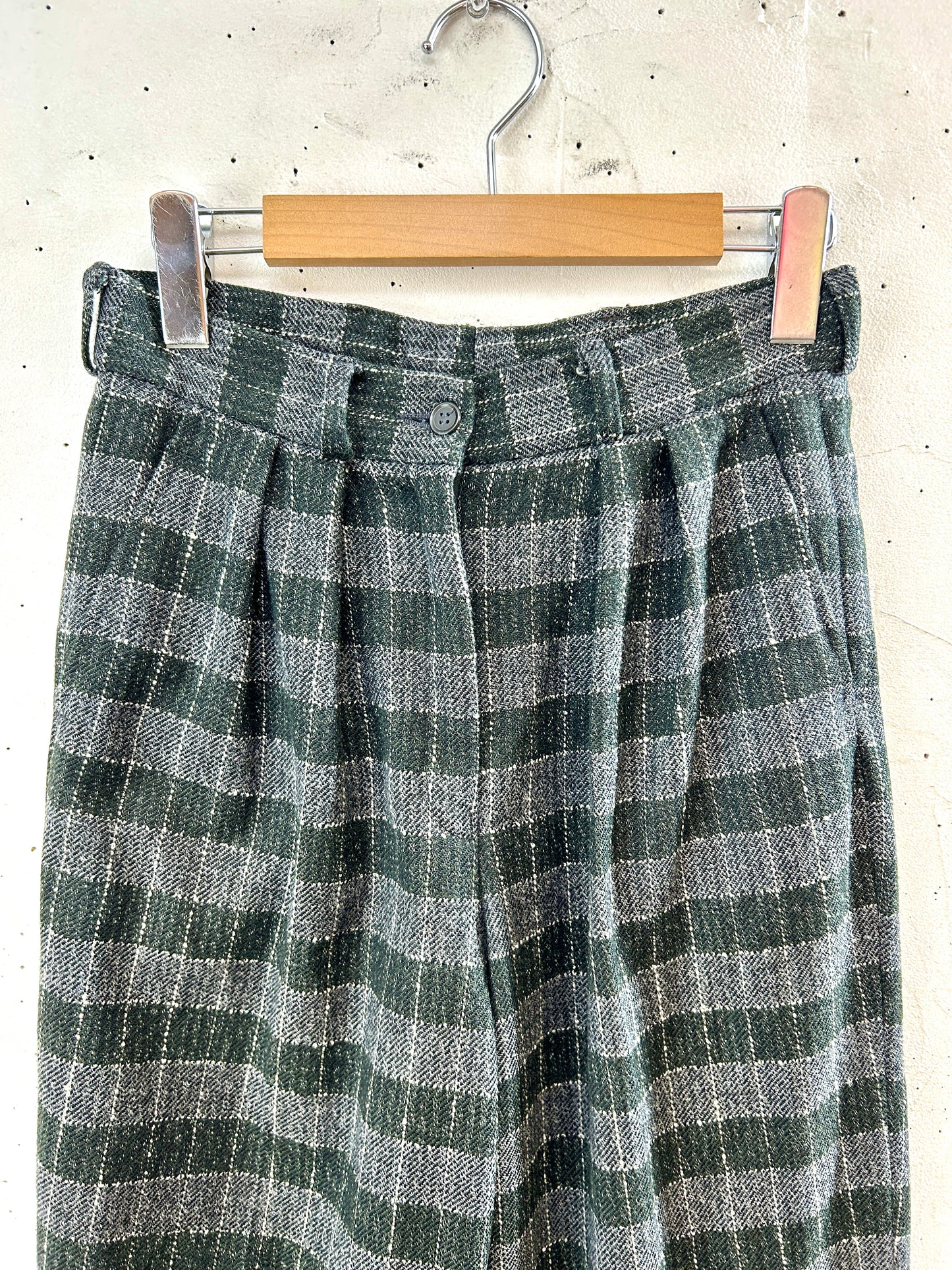 Vintage Plaid Pants [I30329]