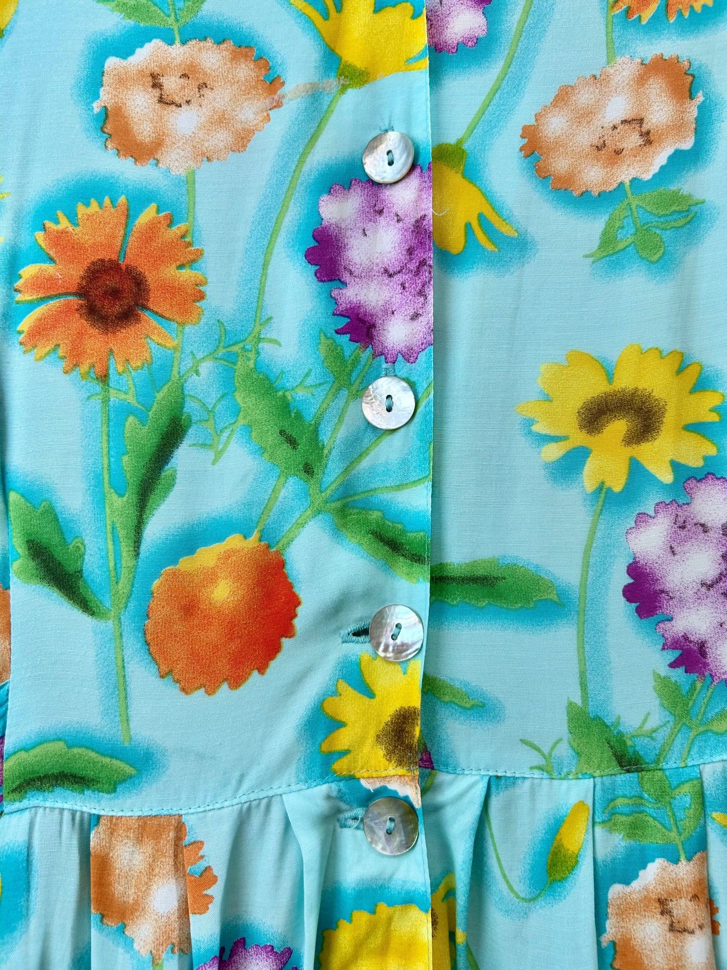 Vintage Viscose Dress [G30637]