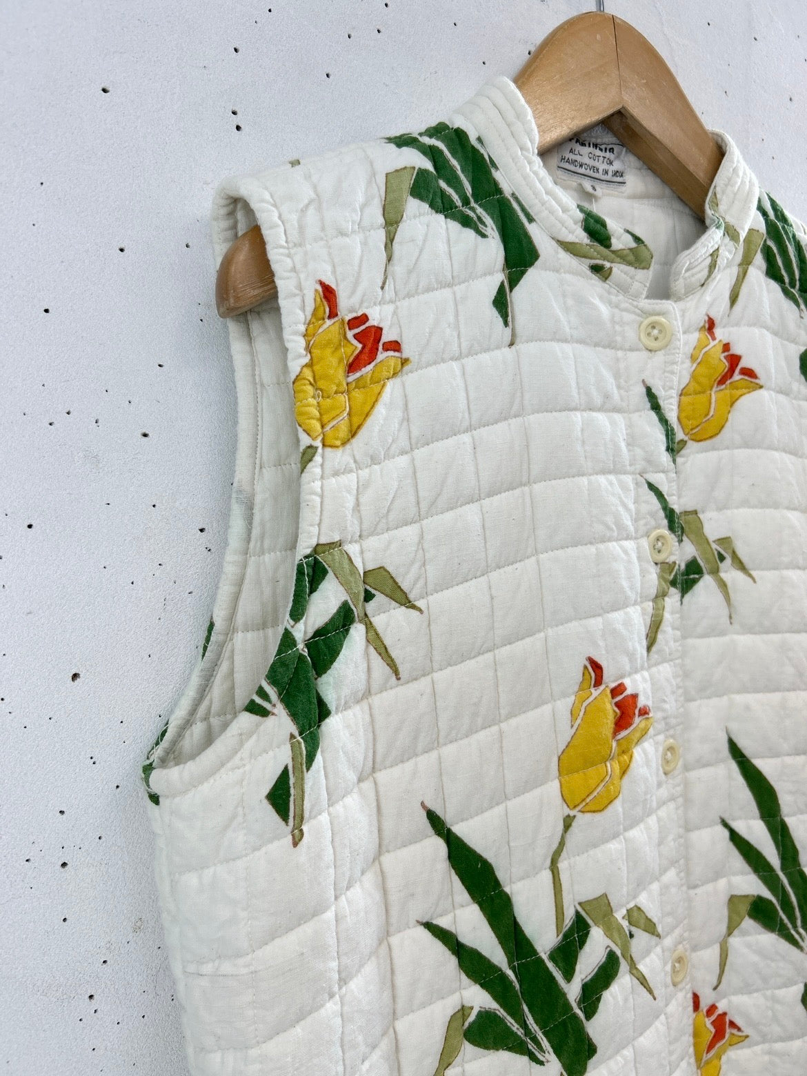 Vintage Quilting Vest [D32155]