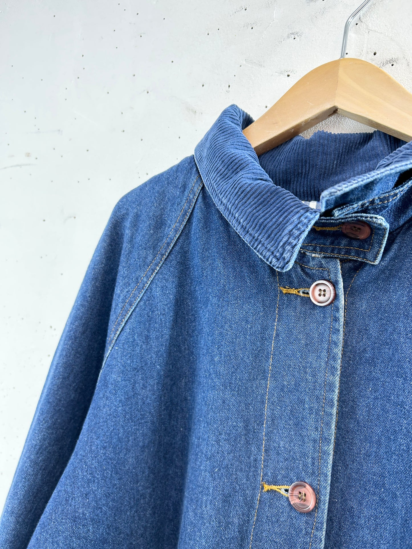 Vintage Denim Long Jacket [A31307]