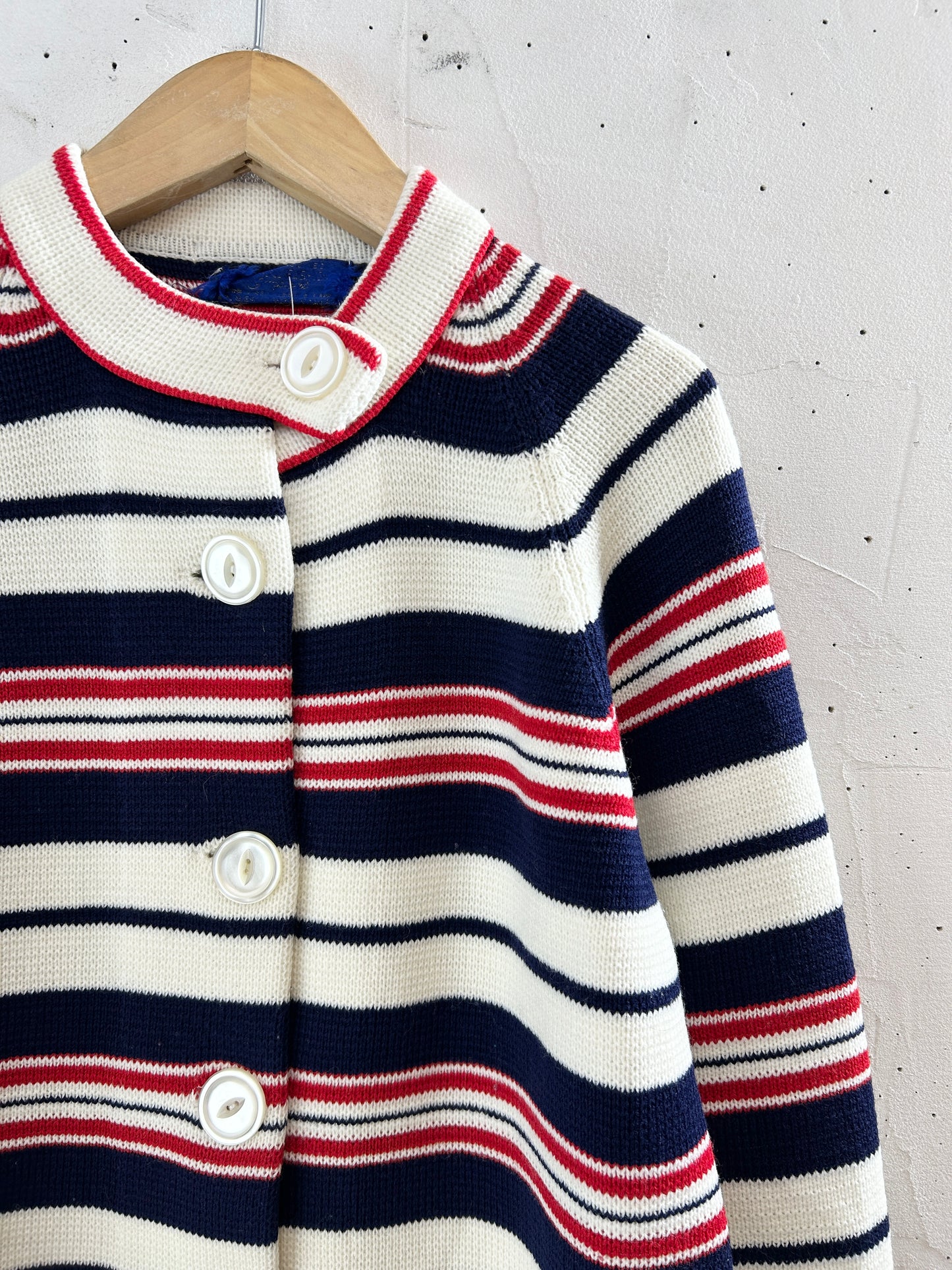 '60s Vintage Knit Cardigan [J30572]