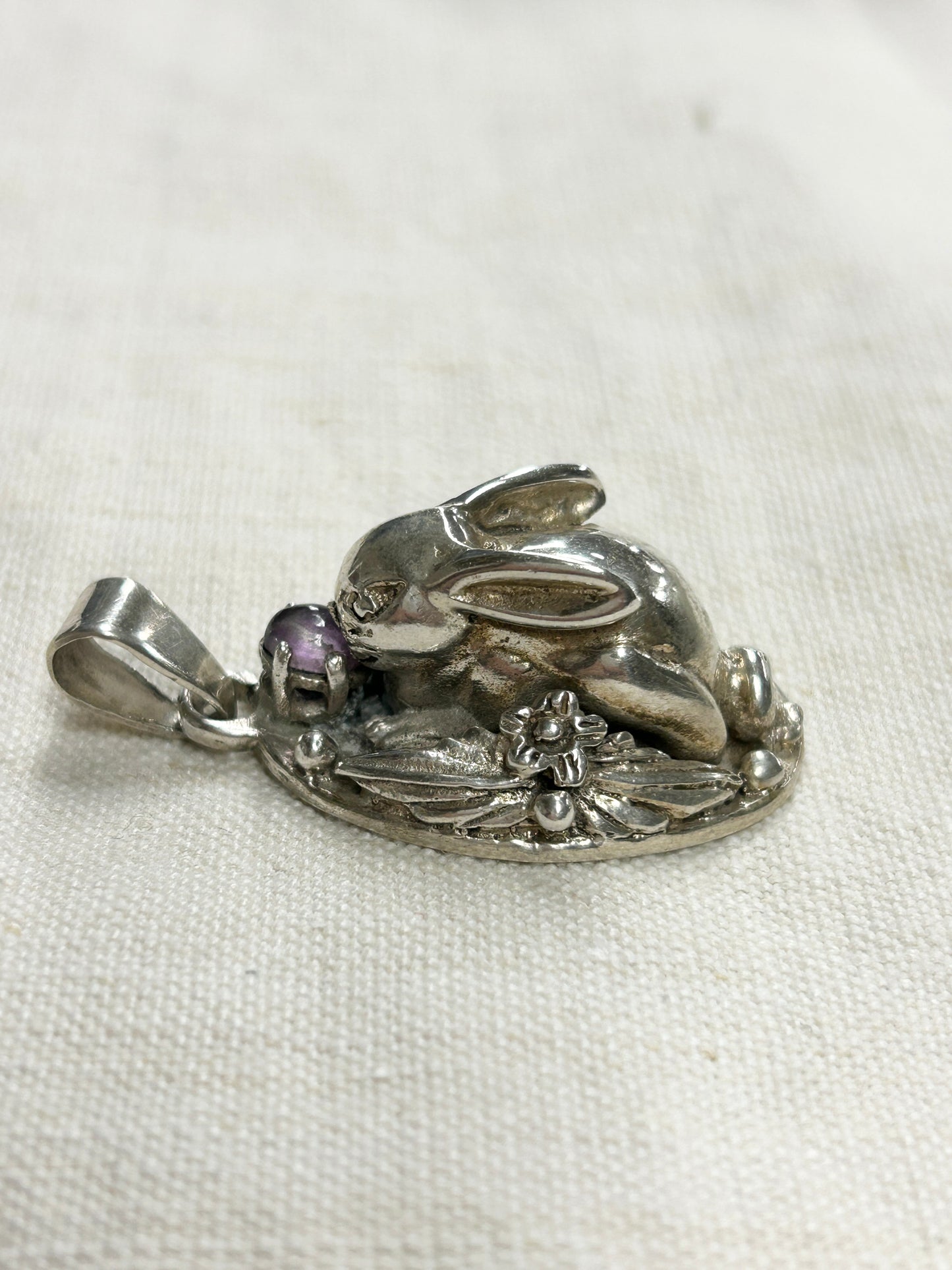 Vintage 925 Silver MEXICO Pendant Top [I30366]