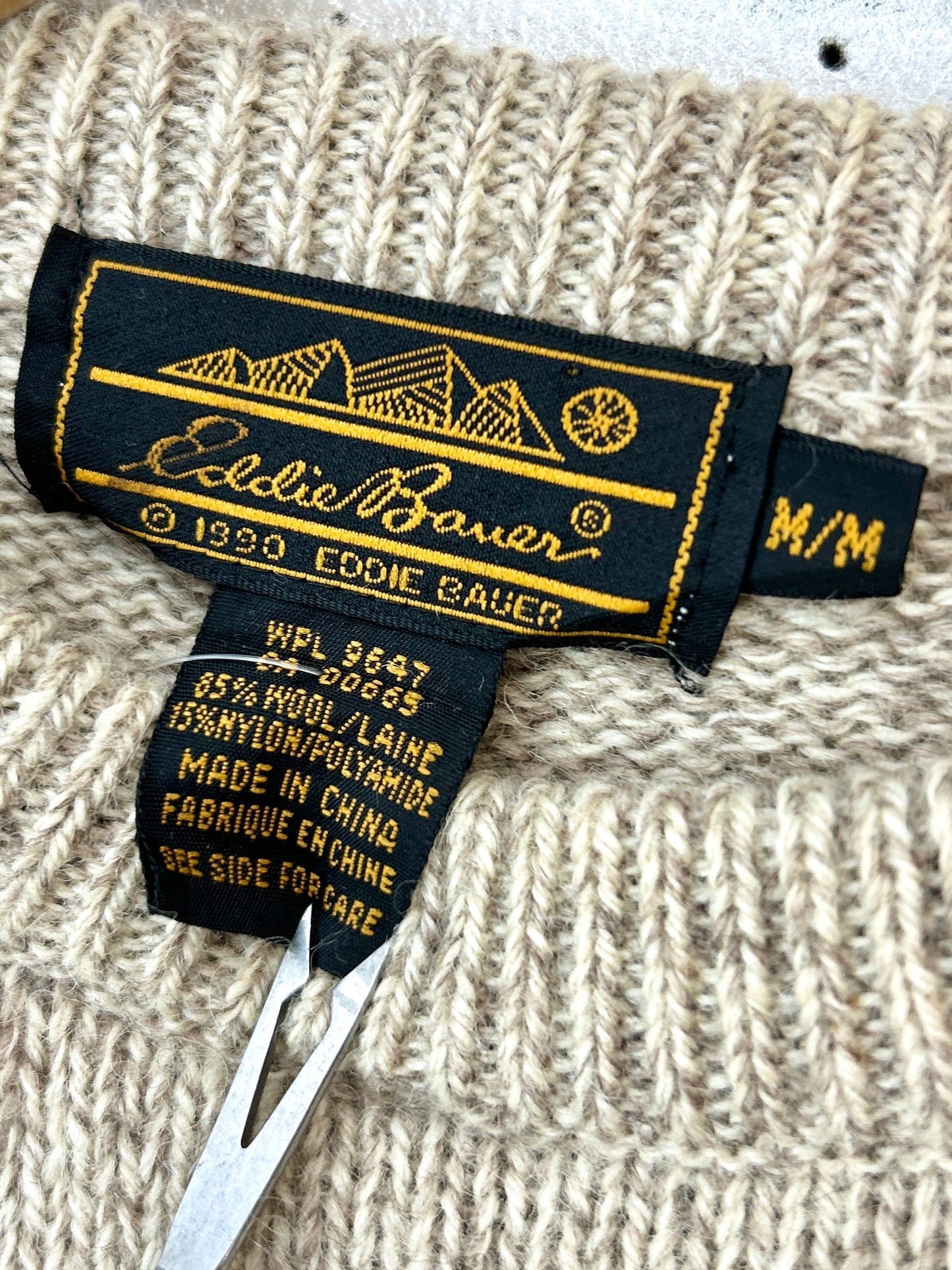 Vintage Knit Sweater  [J30621]