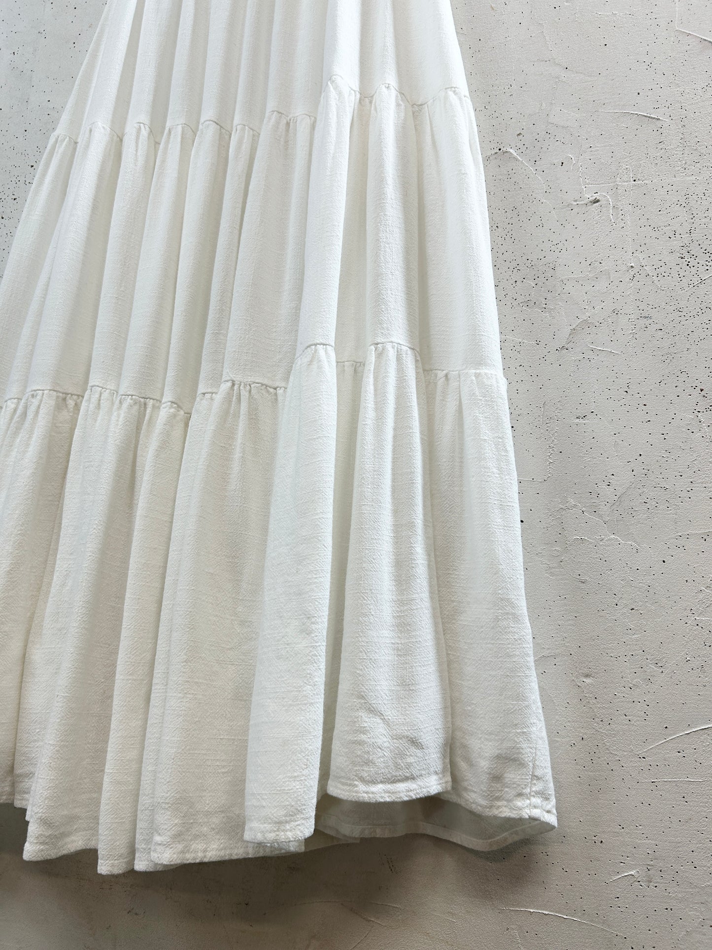 Vintage White Skirt [F32574]
