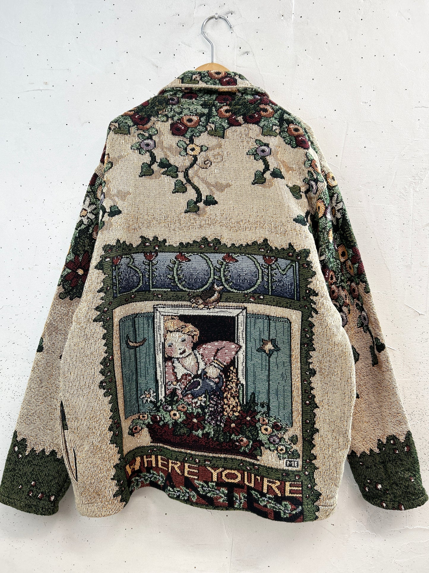 Vintage Rug Jacket 〜Painted Pony〜 [A31415]