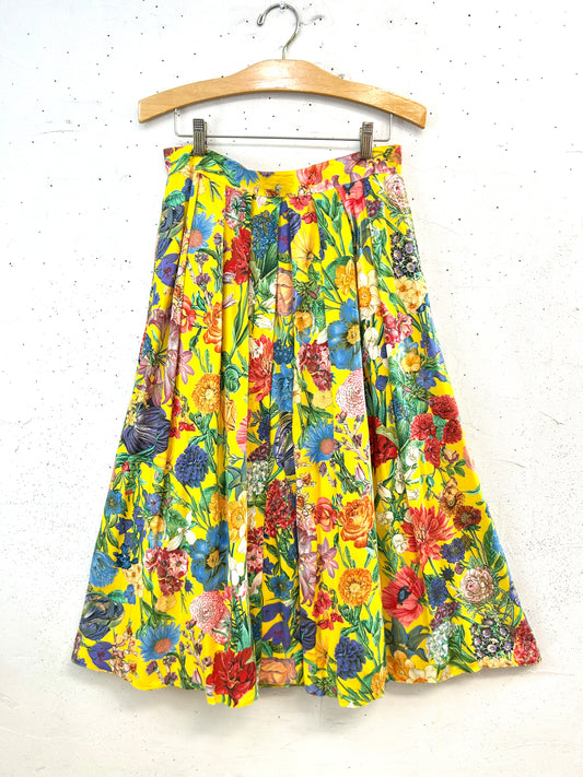 Vintage Plaid Skirt [B31653]