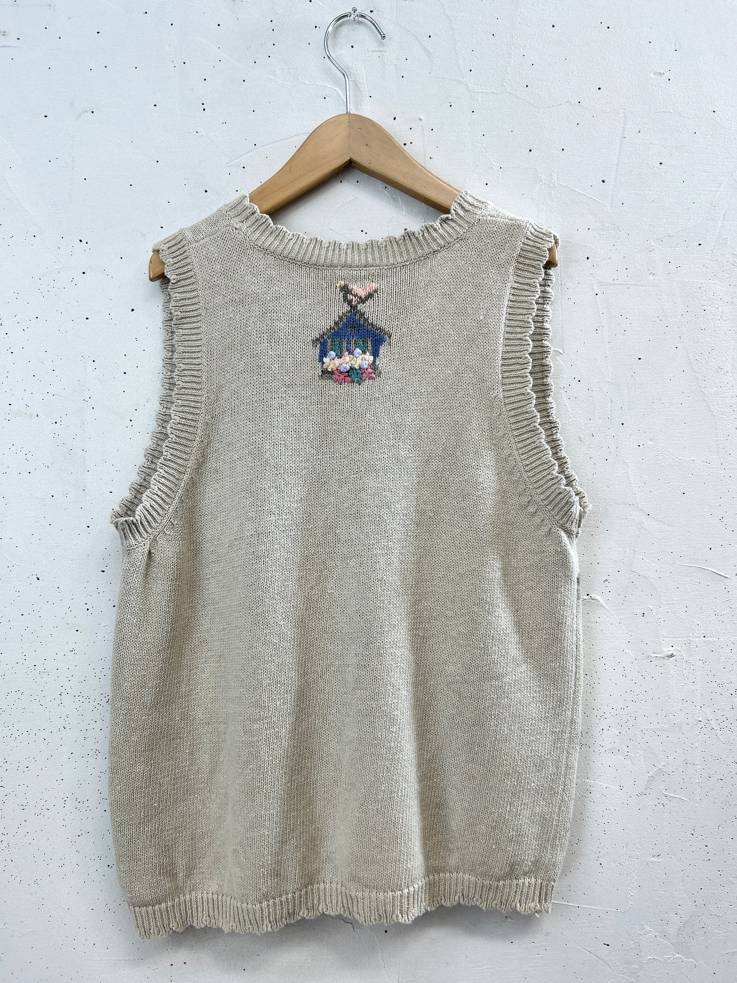 Vintage Knit Vest [A31390]