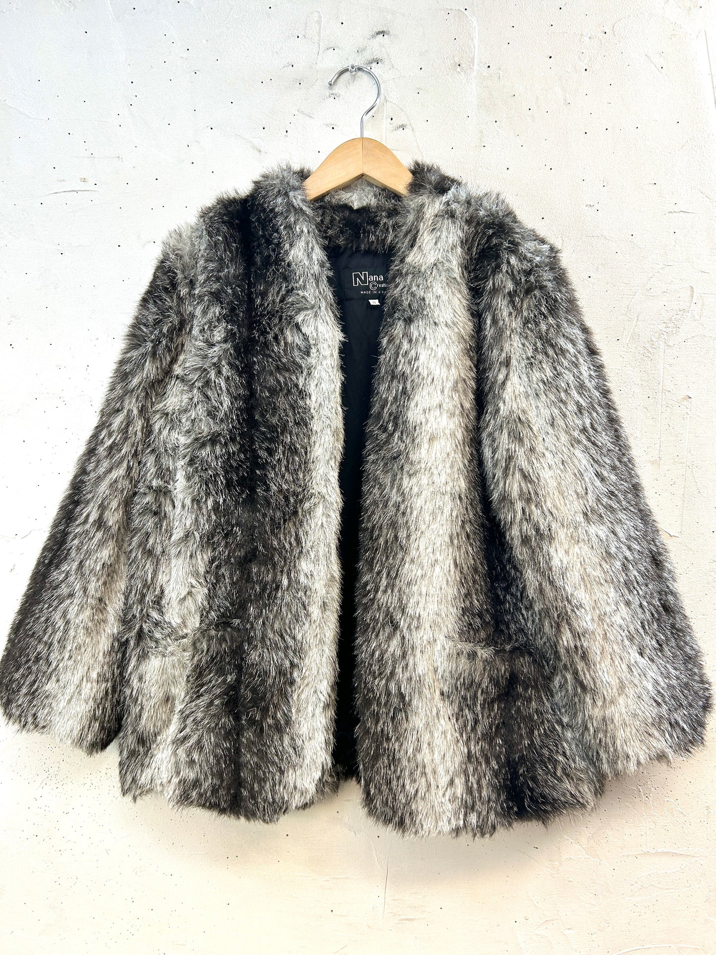 Vintage Eco Fur Jacket [K30933]