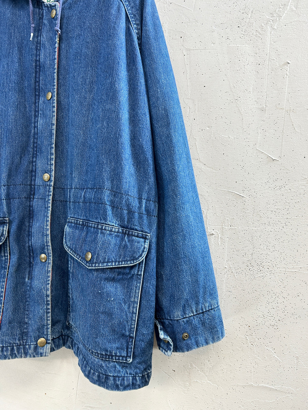 Vintage Denim Jacket 〜L.L.BEAN〜 [J34239]