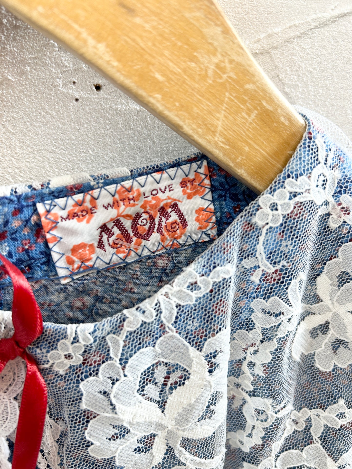Vintage Dress 〜MADE WITH LOVE BY MOM〜 [I30141]