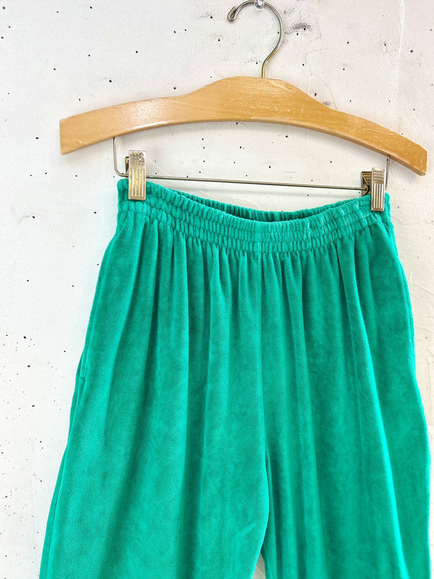 Vintage Velours Pants 〜Lis sport〜  [J30587]