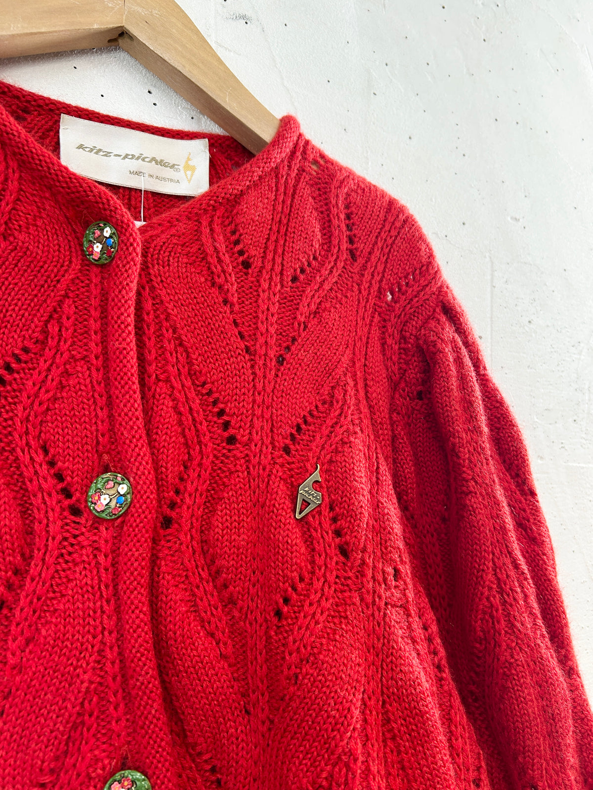 Vintage Tyrol Knit Cardigan [I33866]