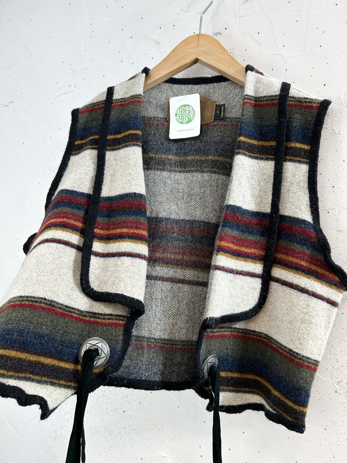 Vintage Vest 〜Woolrich〜 [I34018]