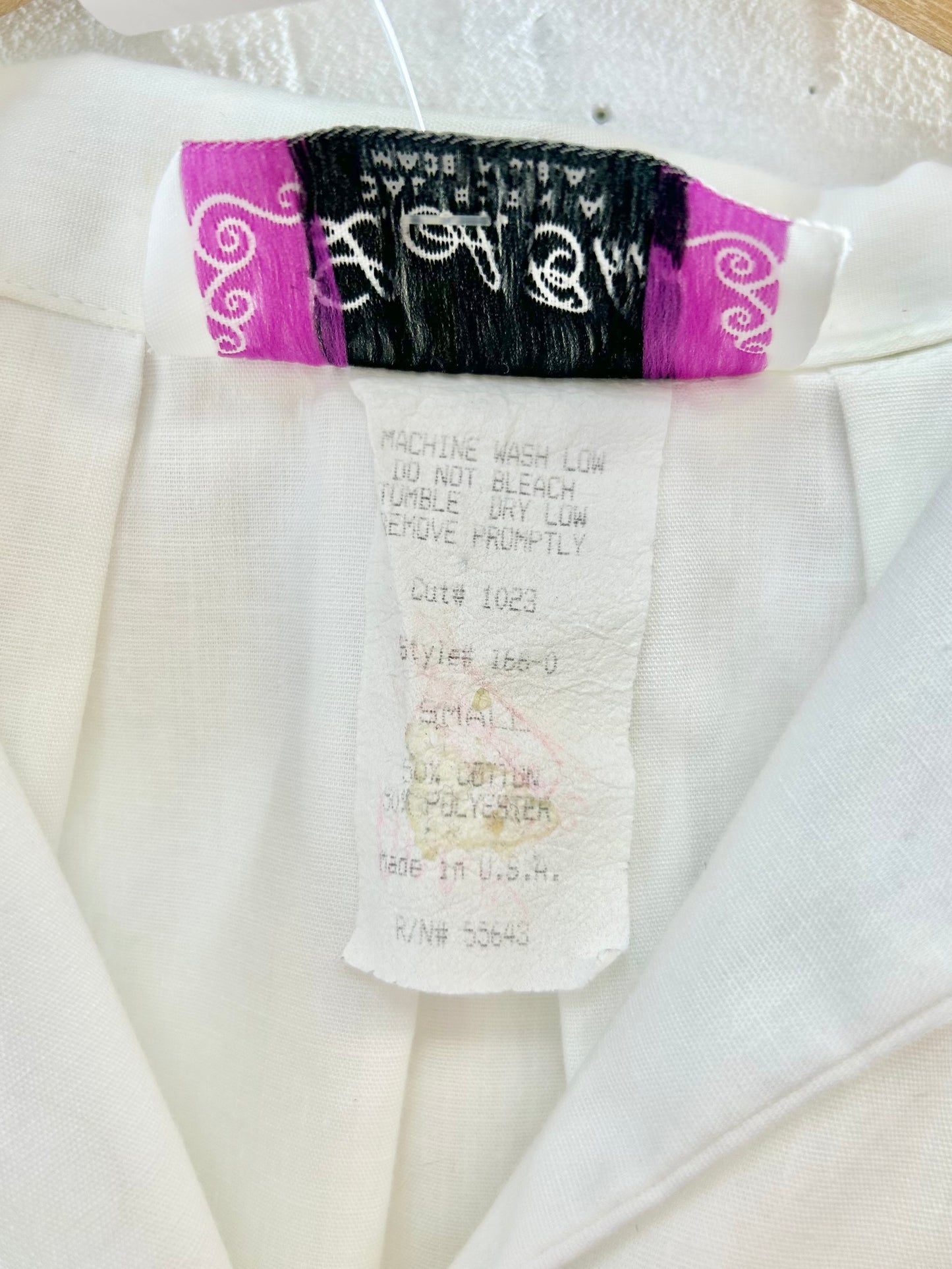 Vintage Blouse MADE IN USA [G30664]