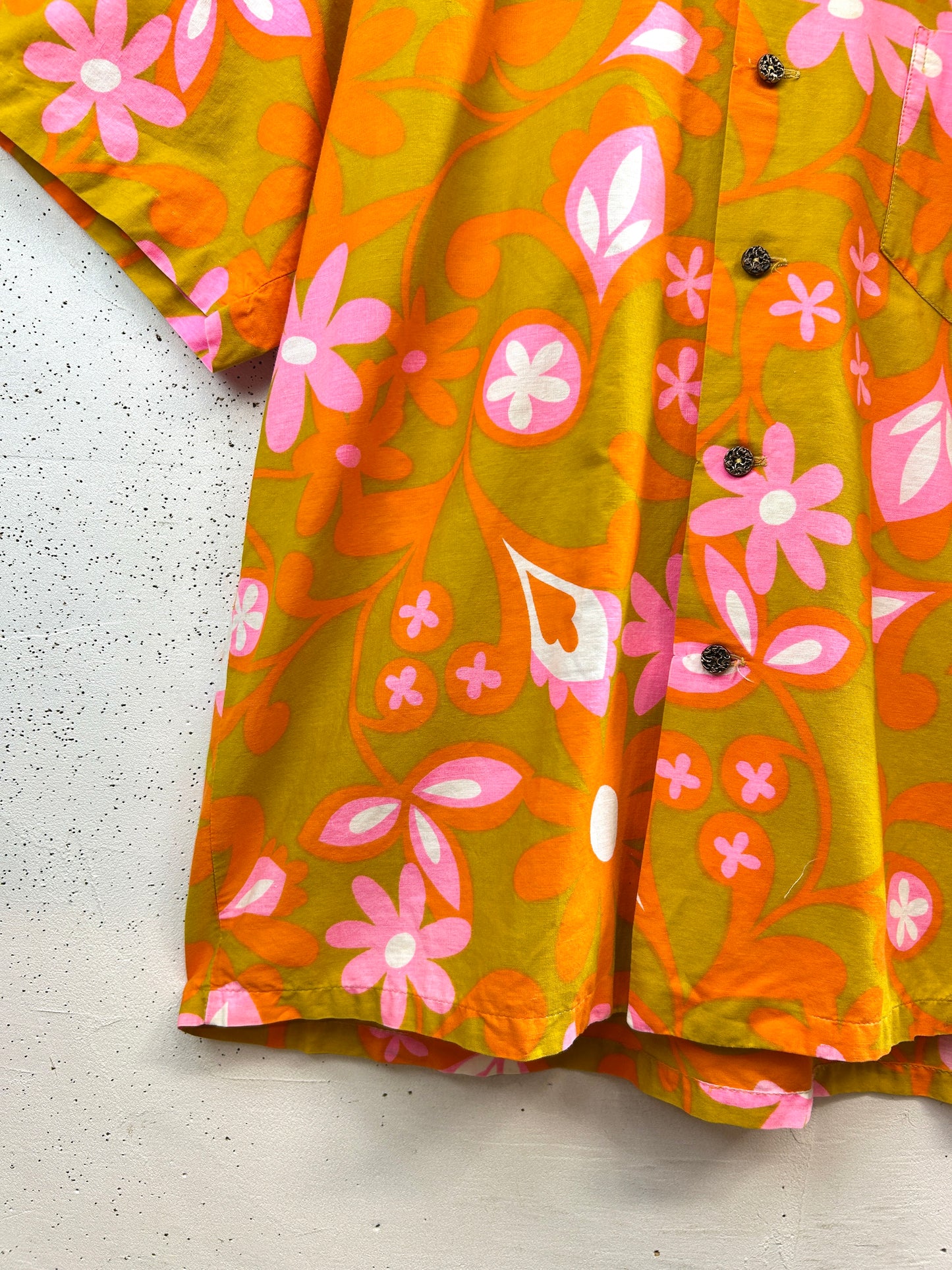 '60s Vintage Hawaiian Shirt 〜Kamehameha〜 [G33071]
