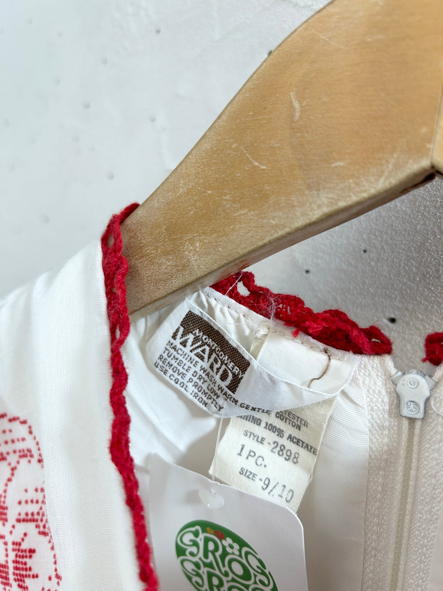 '70s Vintage Dress 〜Montgomery WARD〜 [J30638]