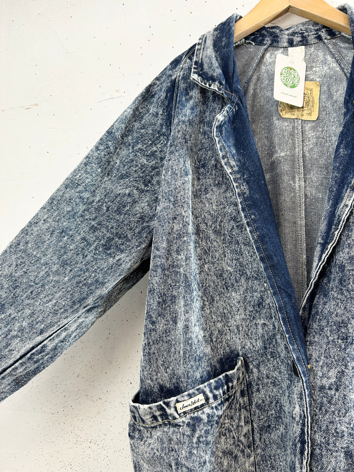 Vintage Denim Coat [I33797]