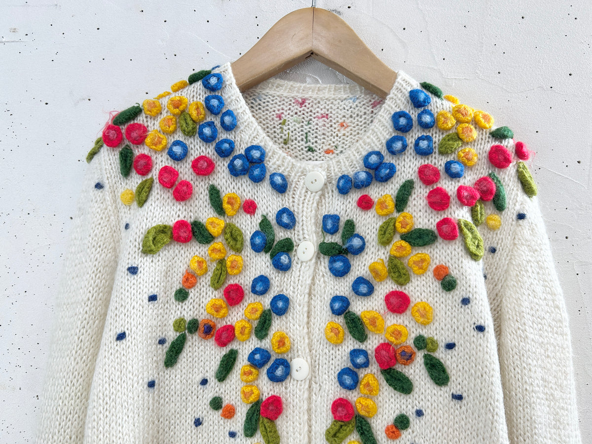 Vintage Knit Cardigan [J34172]