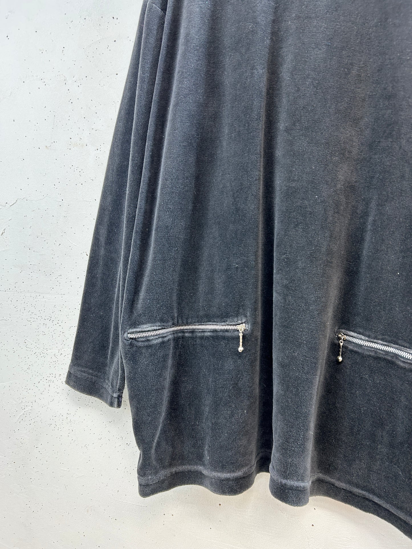 Vintage Velour Tops [L31096]