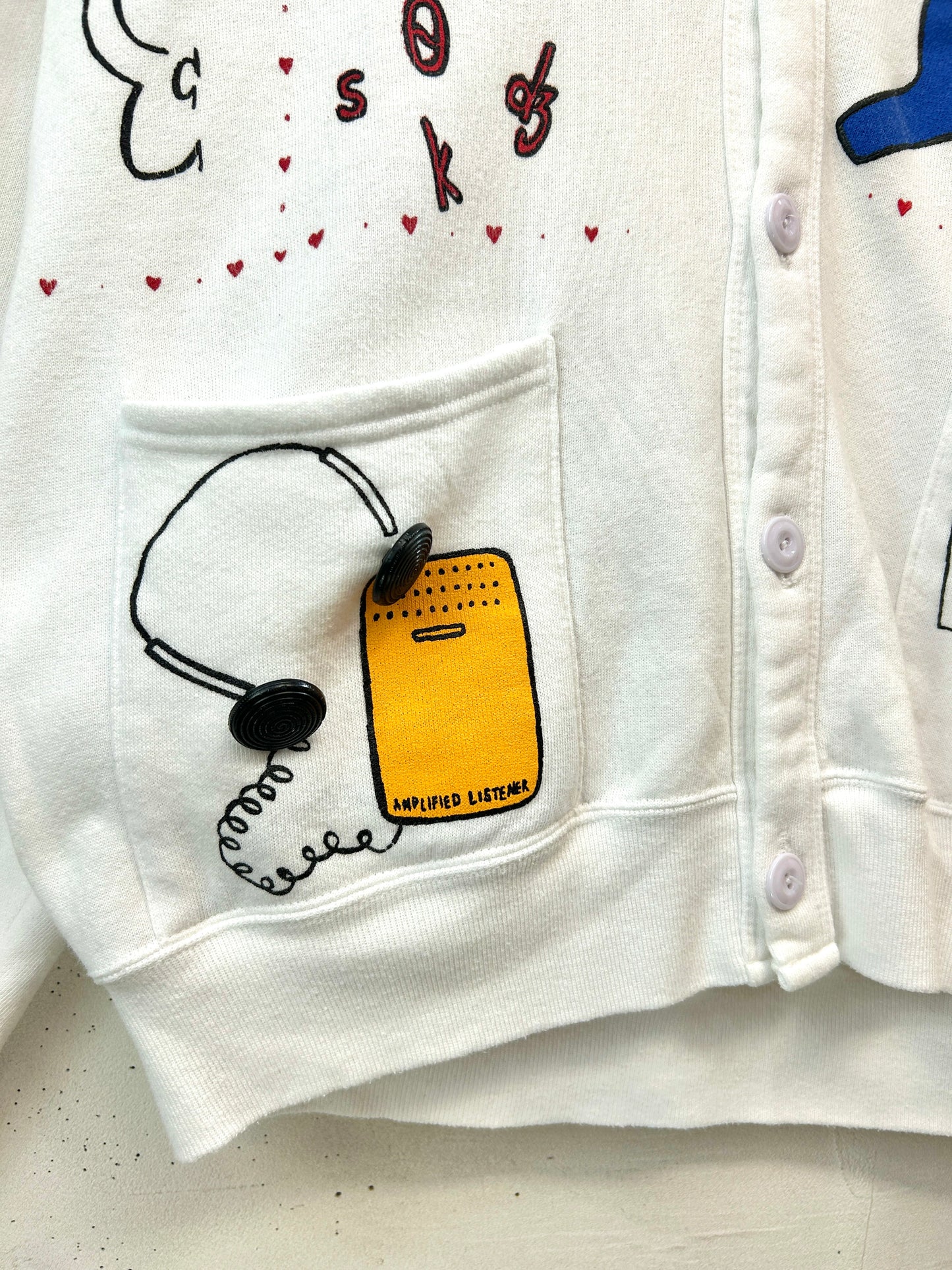 Vintage Sweat Cardigan [E32276]