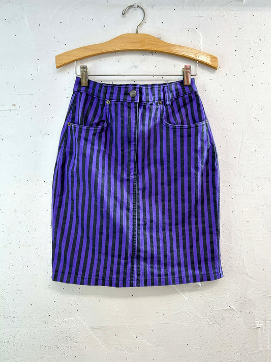 Vintage Denim Skirt [B31656]