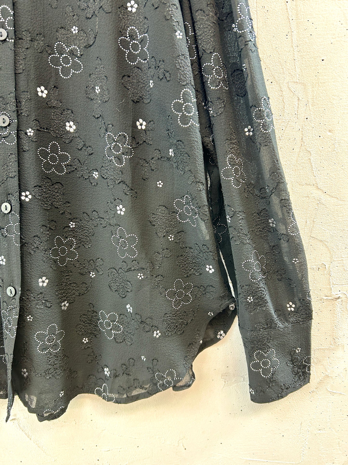 Vintage Sheer Blouse [J30511]