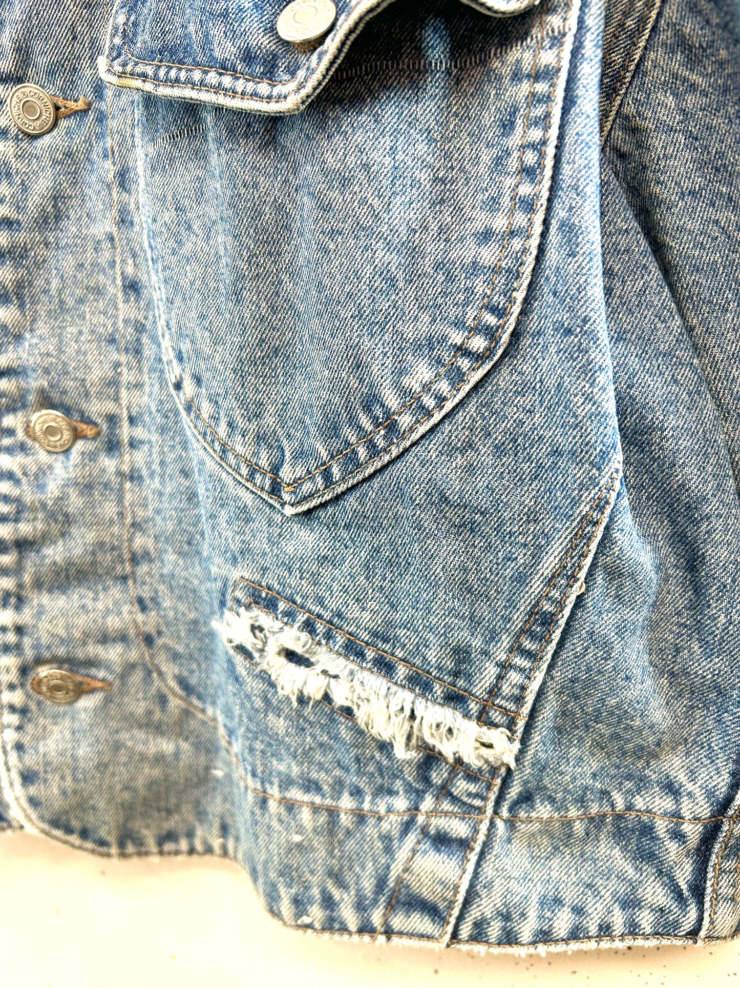 Vintage Denim Jacket [B31690]