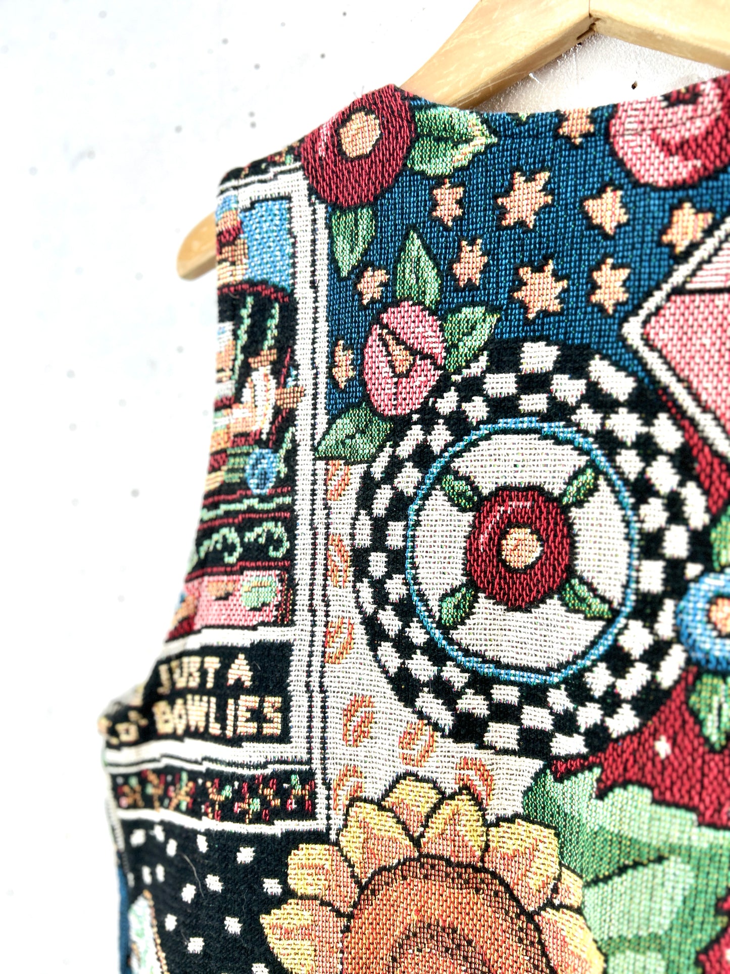 Vintage Rug Vest [H30933]