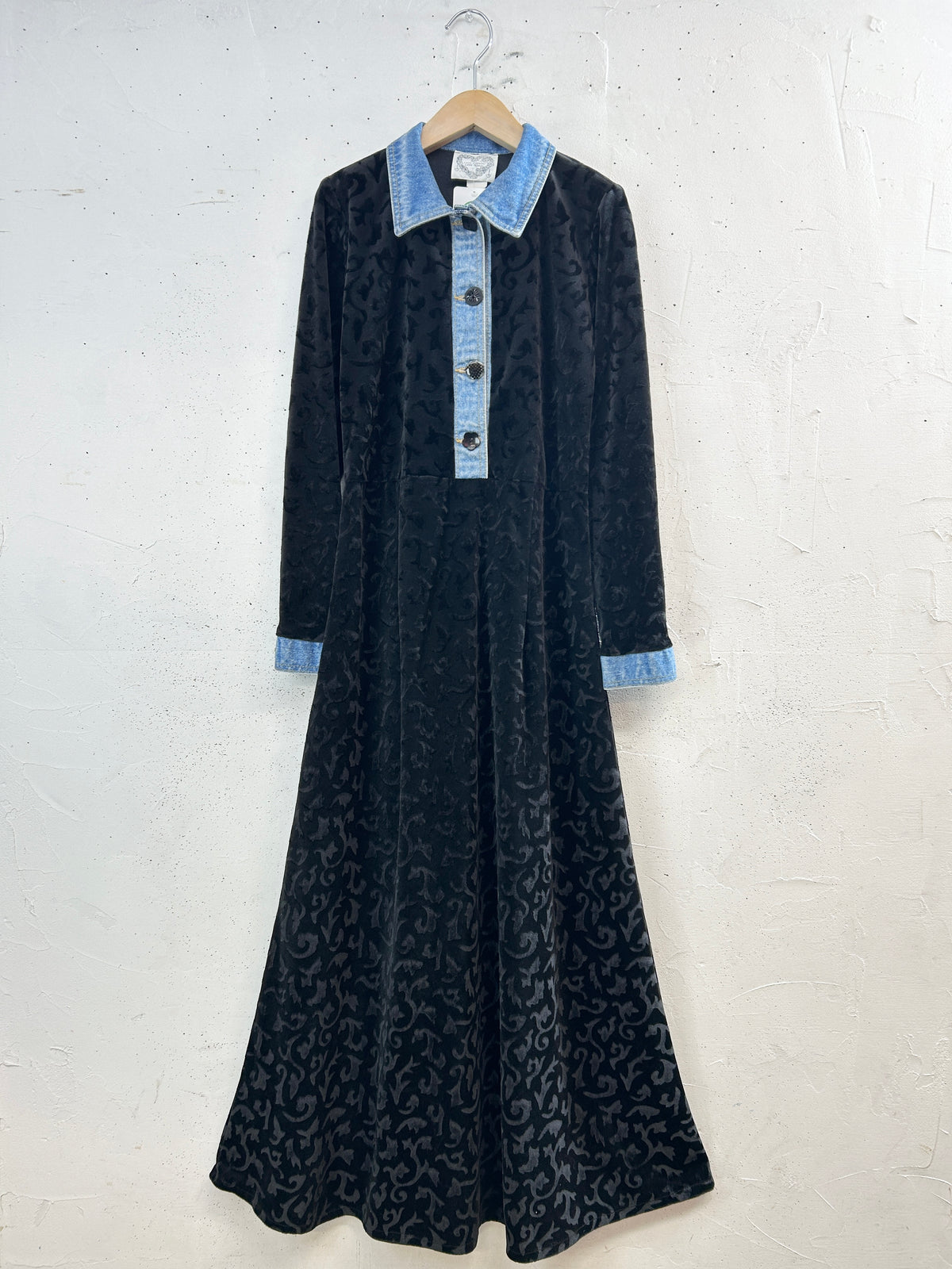 Vintage Velours Dress 〜MADE IN USA〜 [J34164