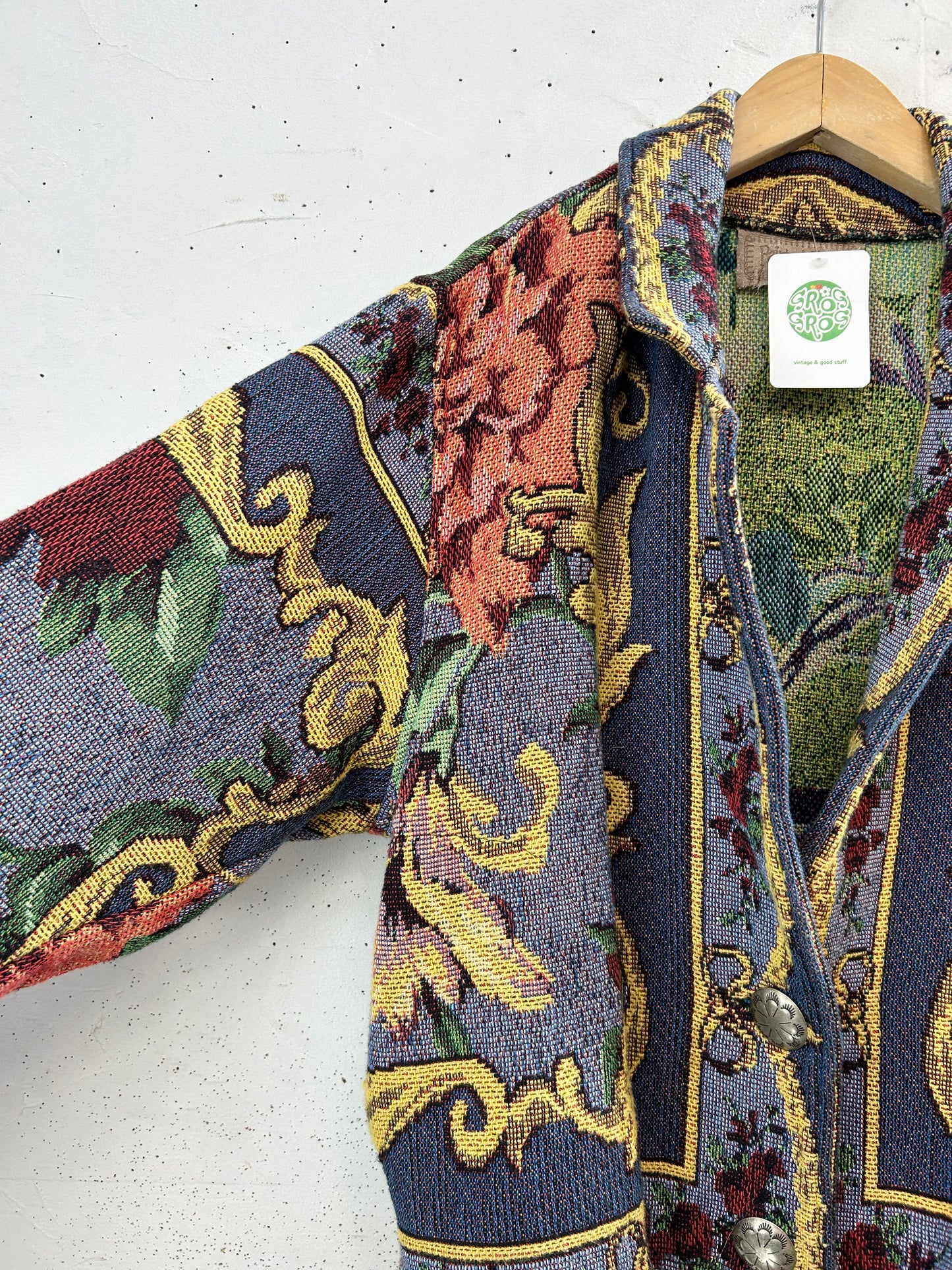 Vintage Rug Jacket 〜Painted Pony〜 [I33689]