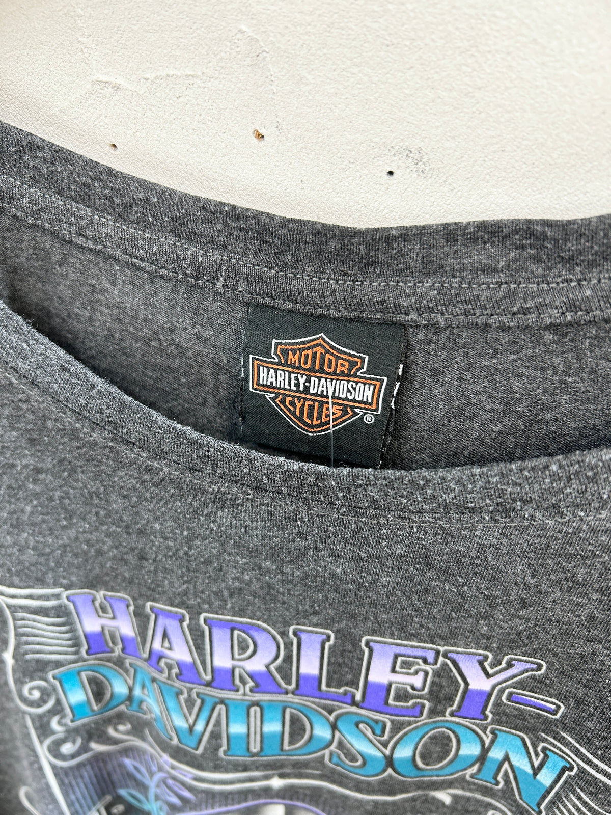Vintage Long Sleeve Shirt 〜Harley Davidson〜 [I33771]