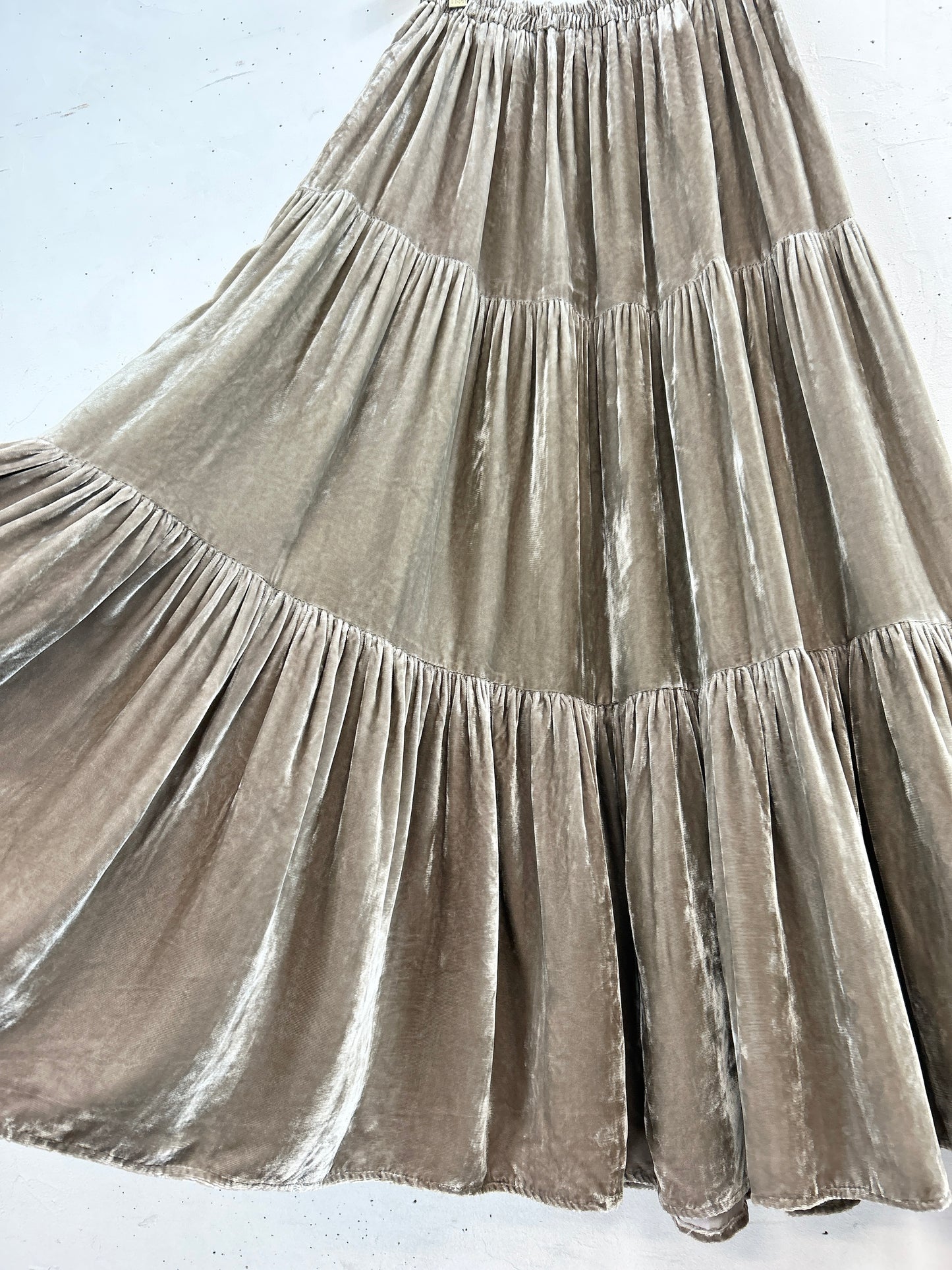 Vintage Tired Skirt MADE IN USA [A31389]