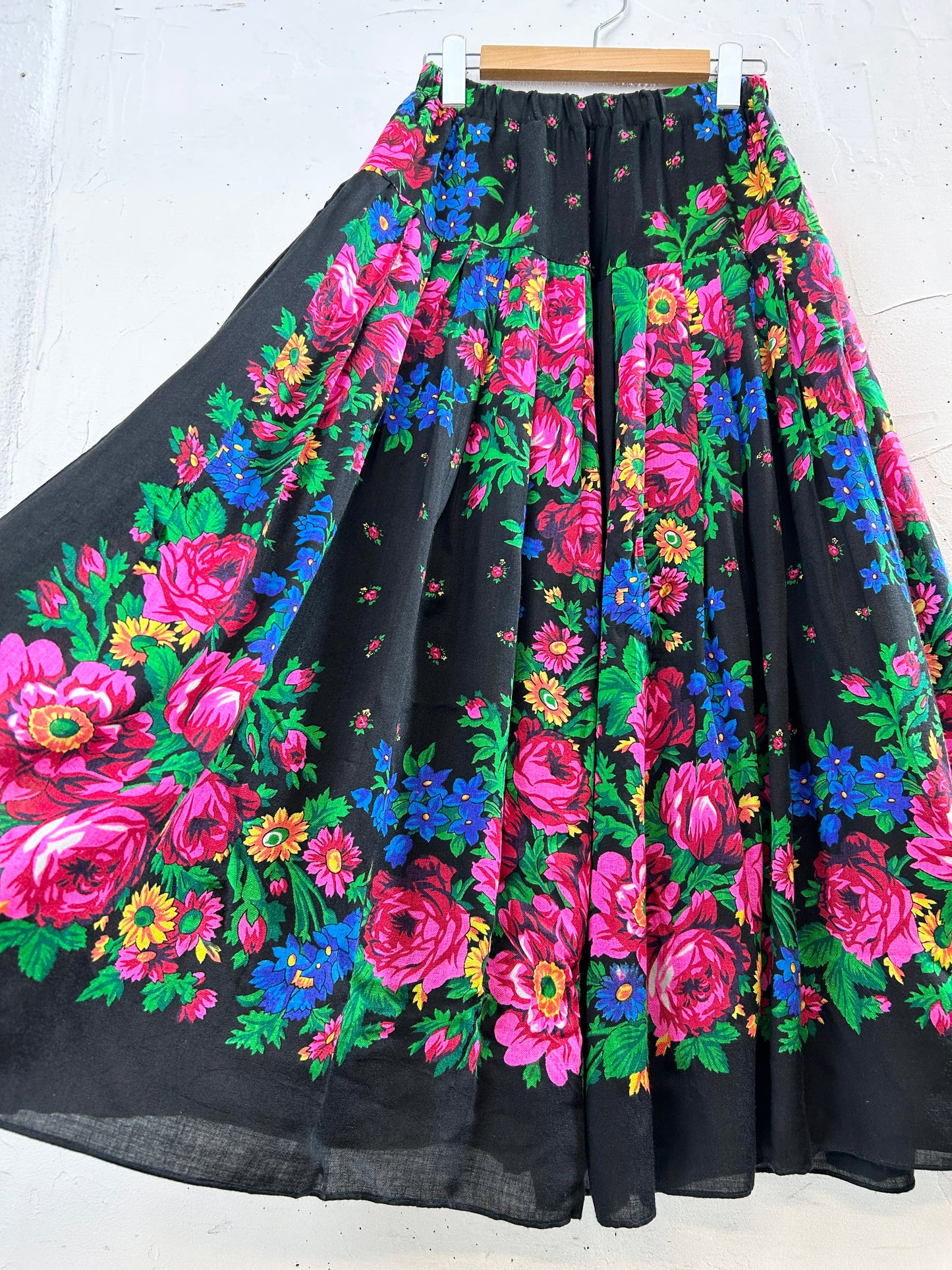 Vintage  Flower Skirt [H30909]