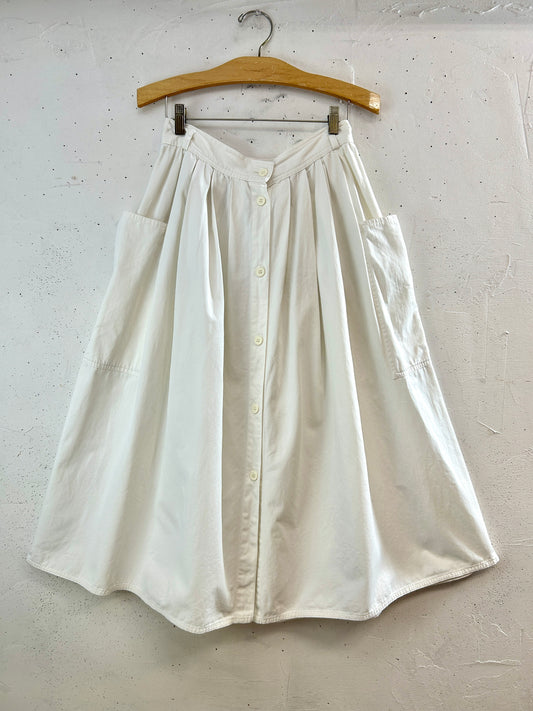 Vintage White Skirt [G33239]