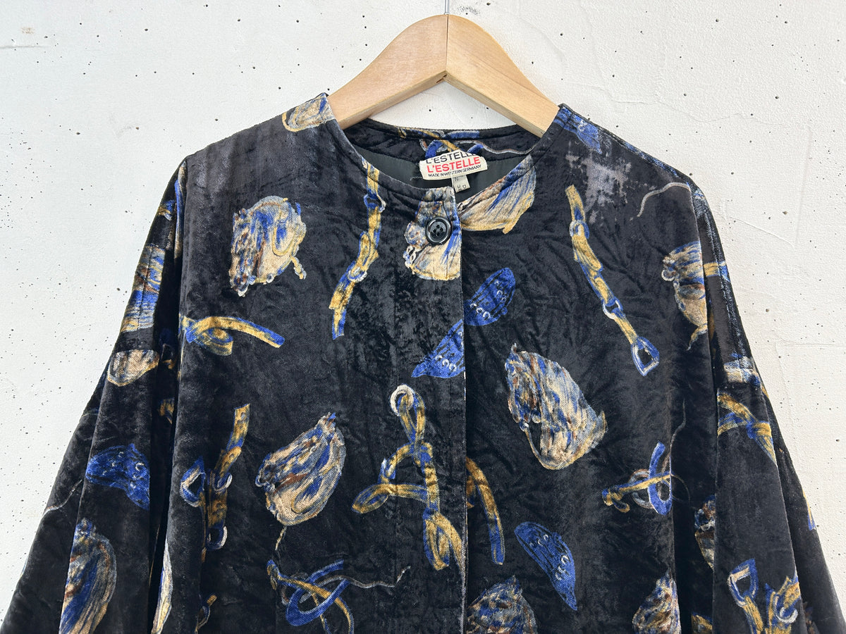 Vintage Velour Jacket [I34009]