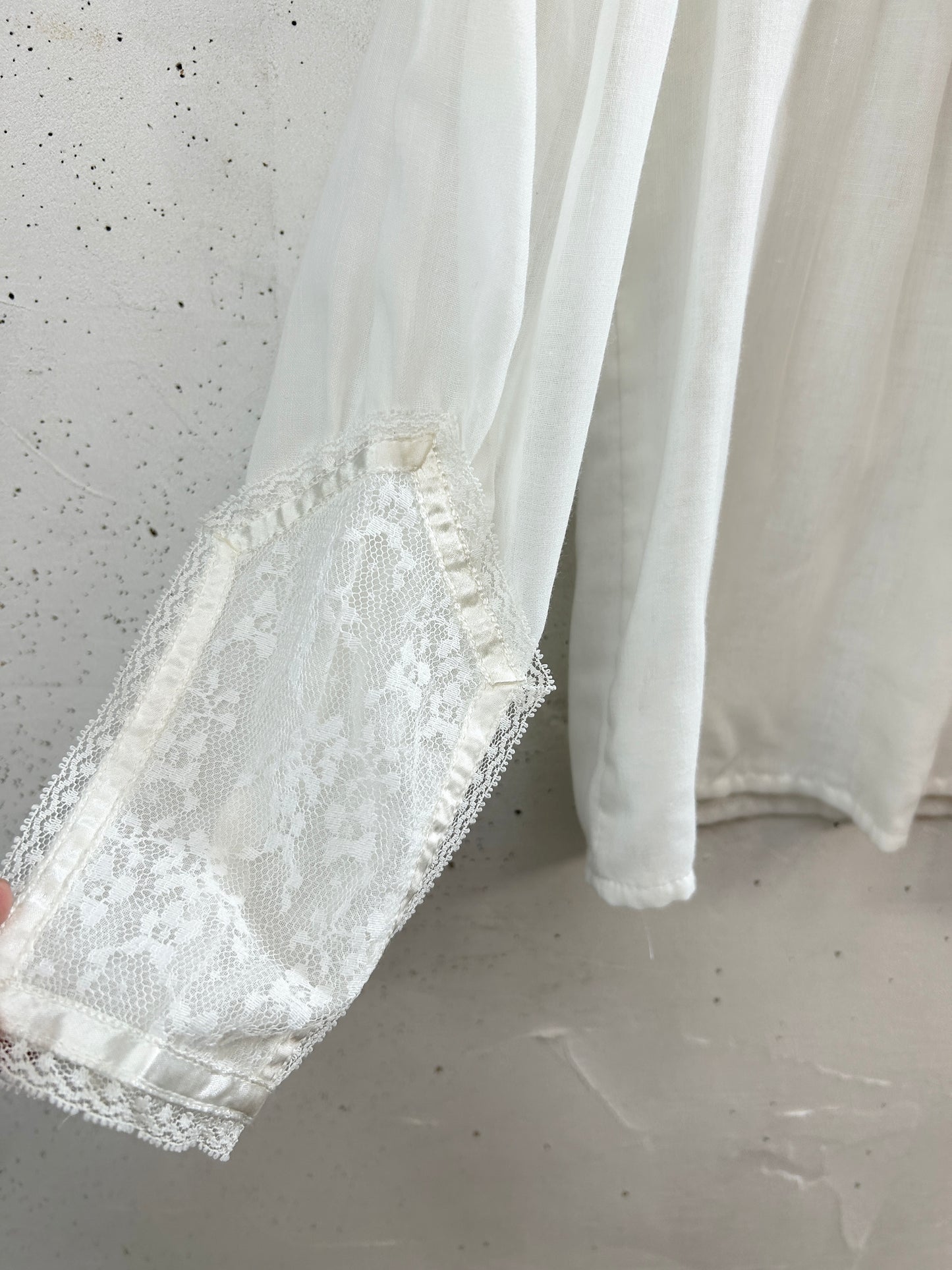 Vintage White Blouse 〜GUNNE SAX Kids〜 [G33265]
