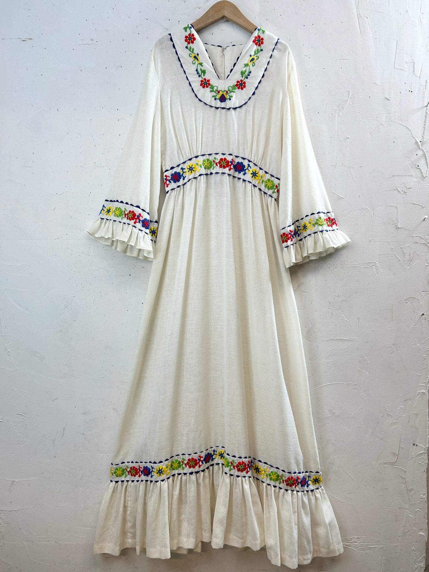 '70s Vintage Dress 〜Sears〜 [J30636]