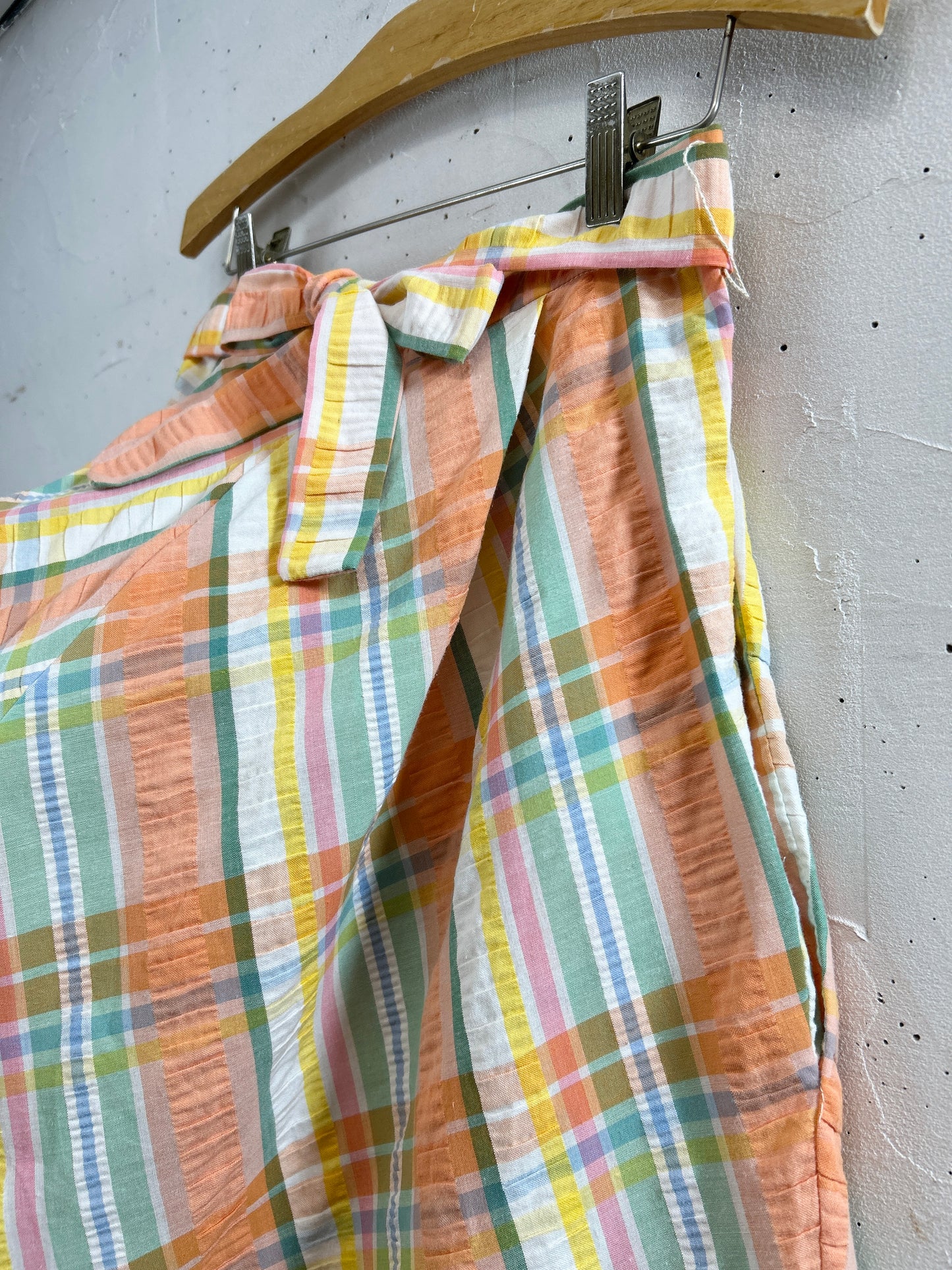 Vintage Check Skirt 〜MADE IN USA〜 [B31492]